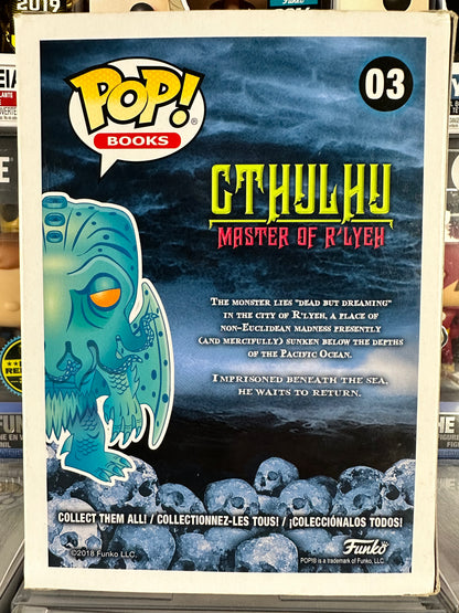 Libros Pop - HP Lovecraft - Cthulhu (Verde Neón) (03) ¡BAM! Exclusivo abovedado