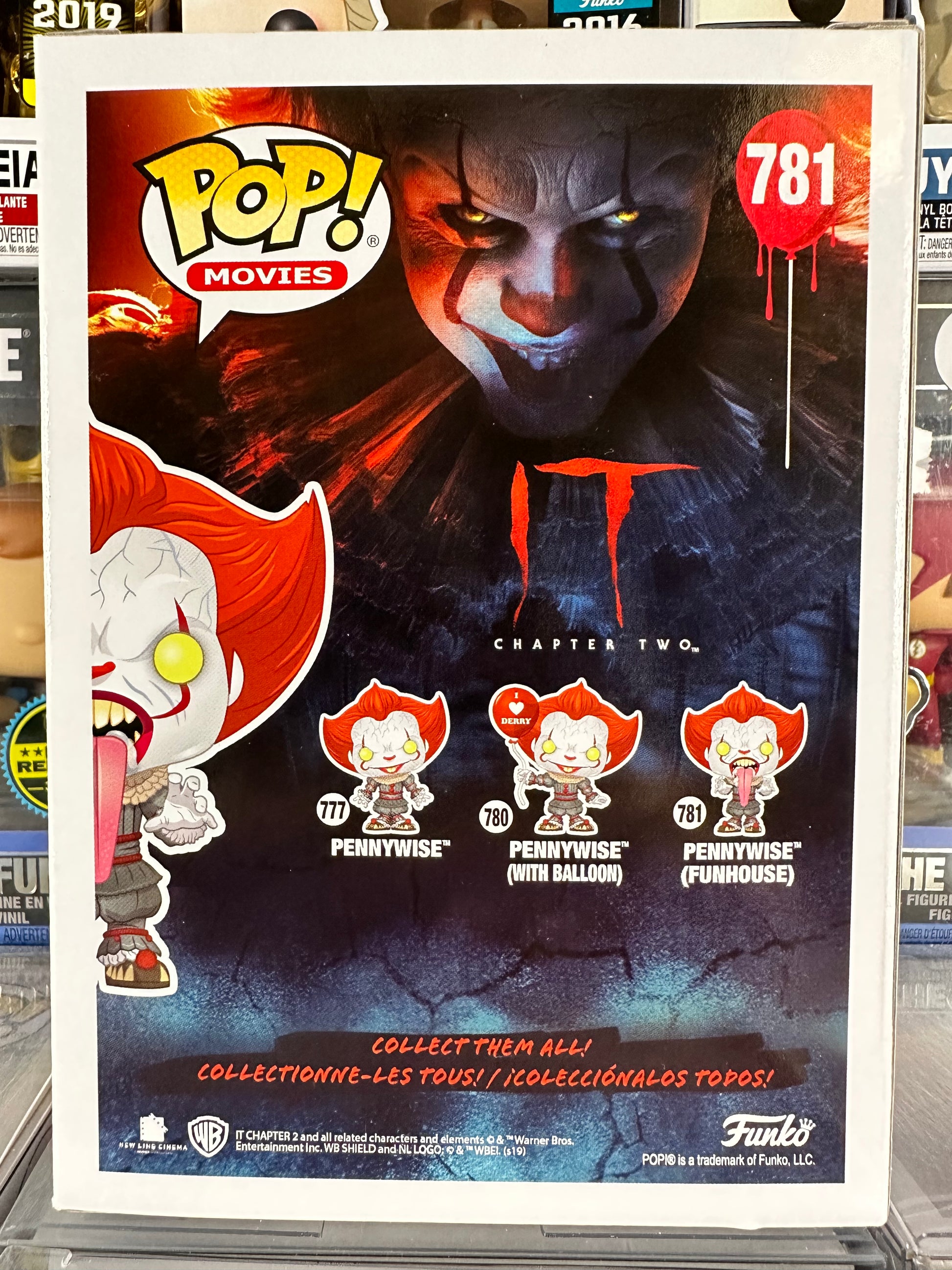 Pennywise funko pop 2019 sales