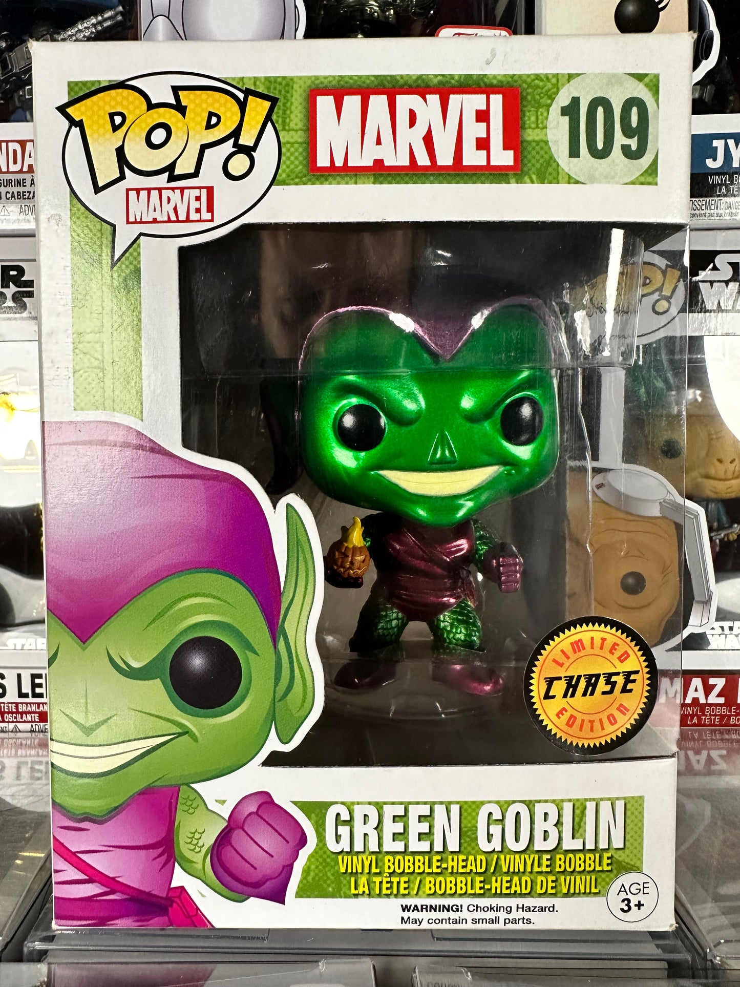 Marvel - Green Goblin (109) Metallic CHASE Vaulted