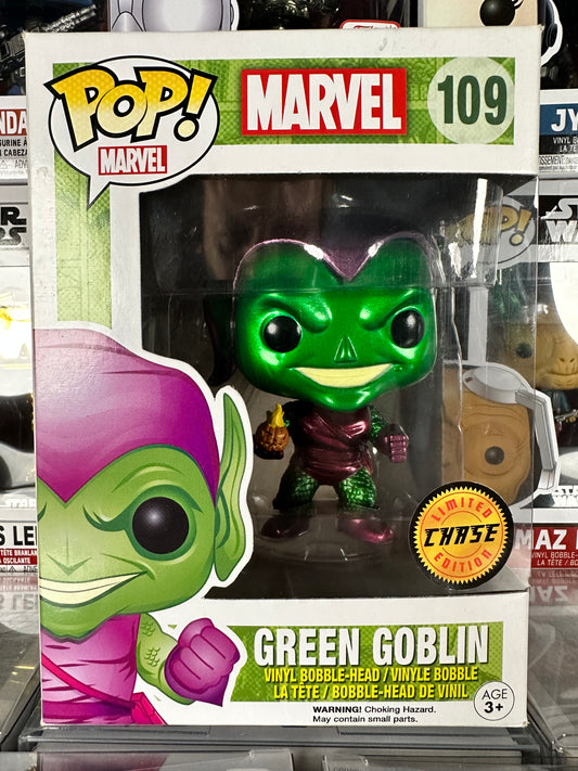 Marvel - Duende Verde (109) CHASE Metálico Bóveda