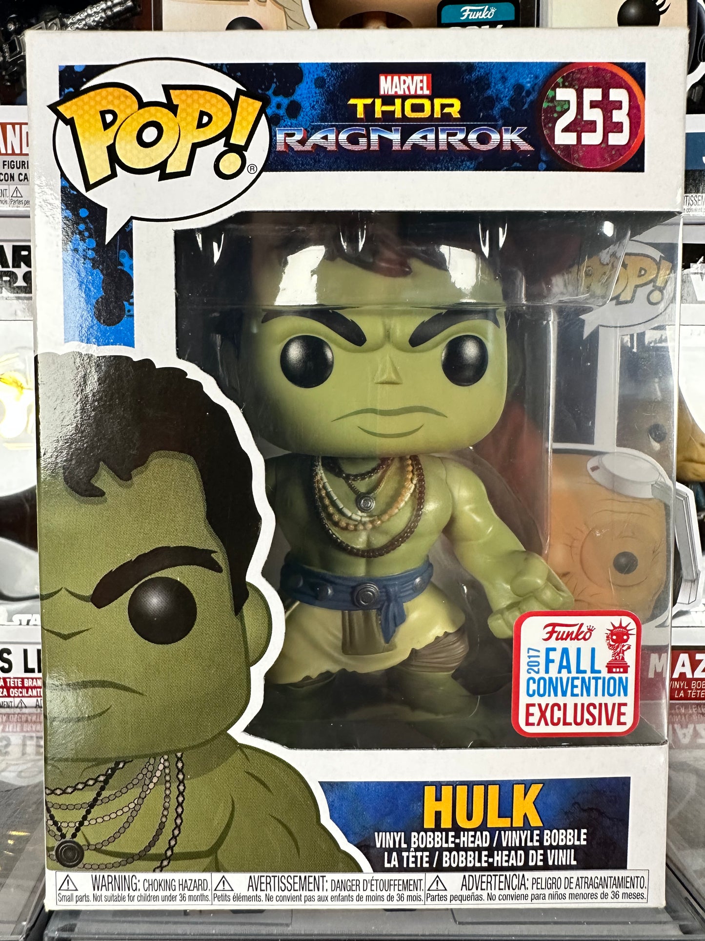 Hulk thor ragnarok funko top pop