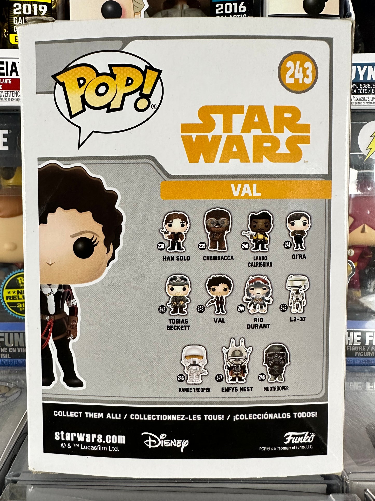 Star Wars - Val (243) NO INSERT