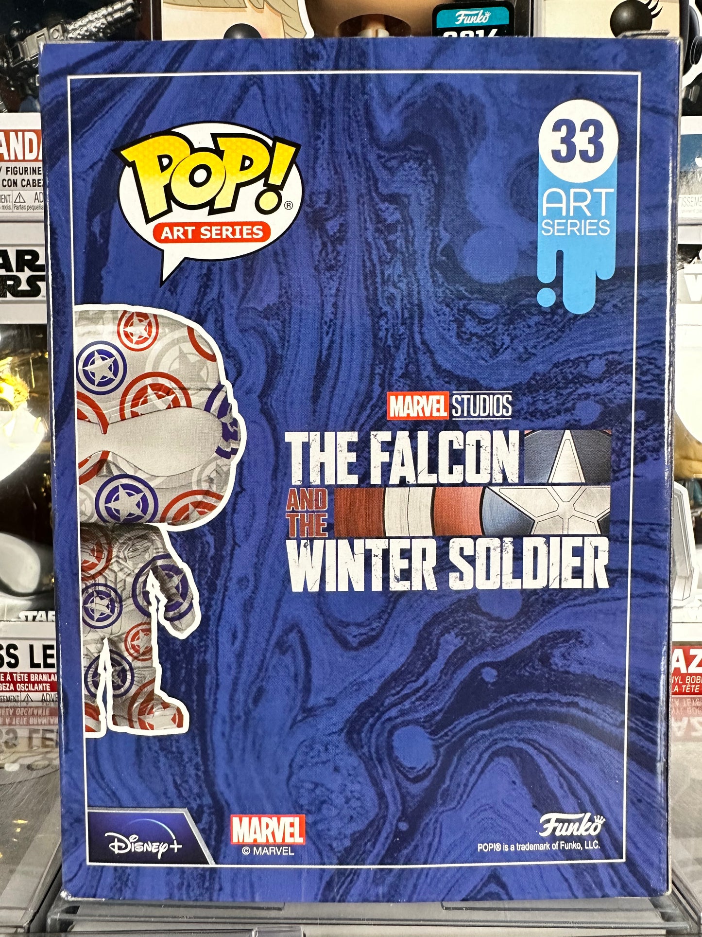 Marvel El Halcón y el Soldado de Invierno - Capitán América (Serie de Arte) (33)