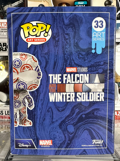 Marvel El Halcón y el Soldado de Invierno - Capitán América (Serie de Arte) (33)