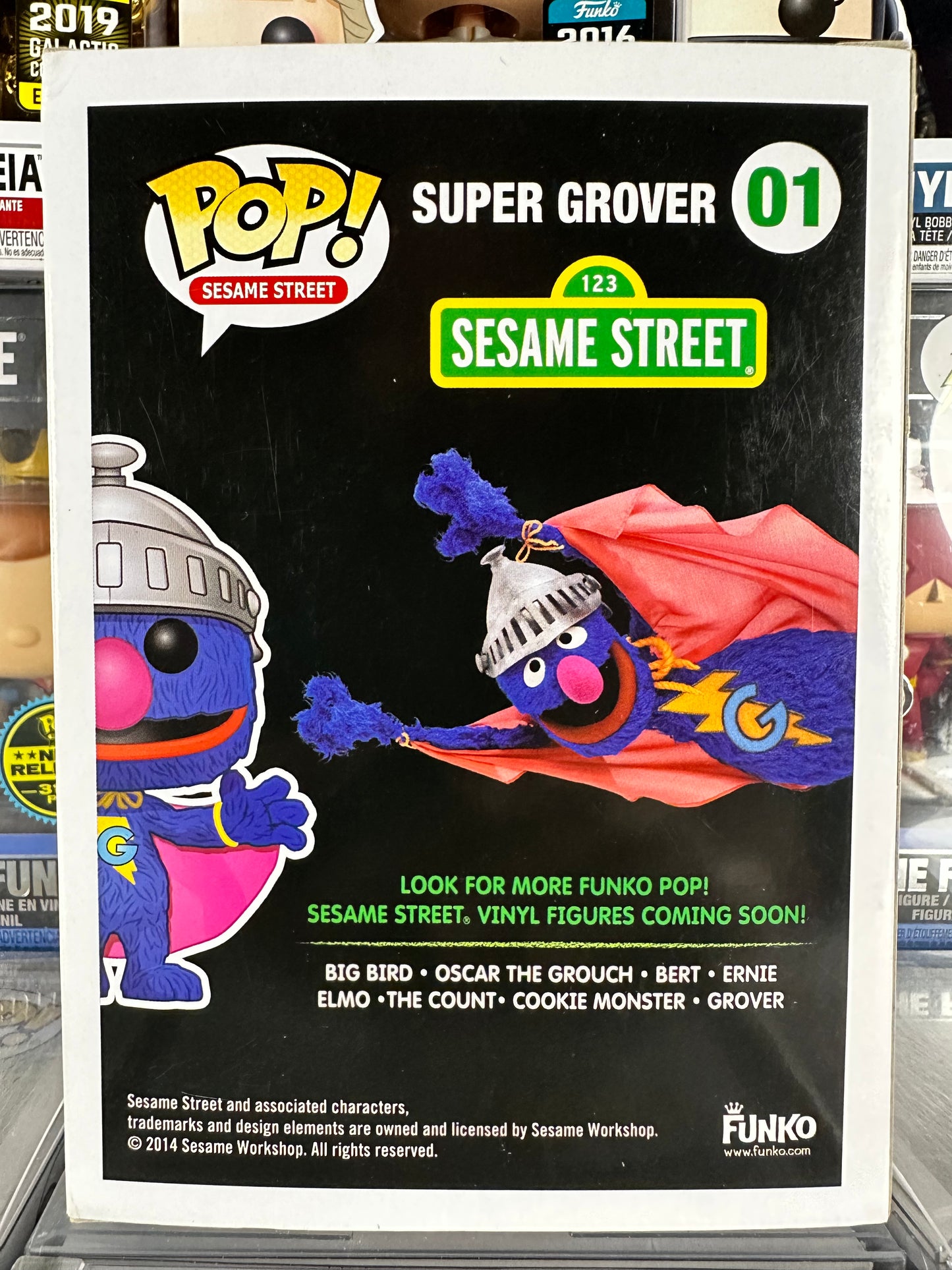 Pop Barrio Sésamo - Super Grover (01) Bóveda