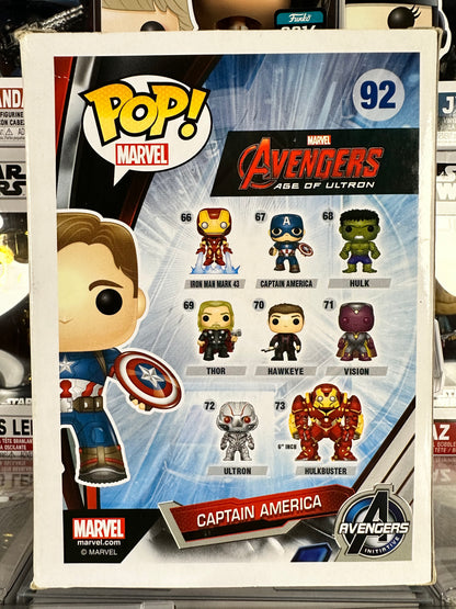 Marvel Avengers Age of Ultron - Capitán América (Desenmascarado) (92) (Convención de verano de 2015) Bóveda