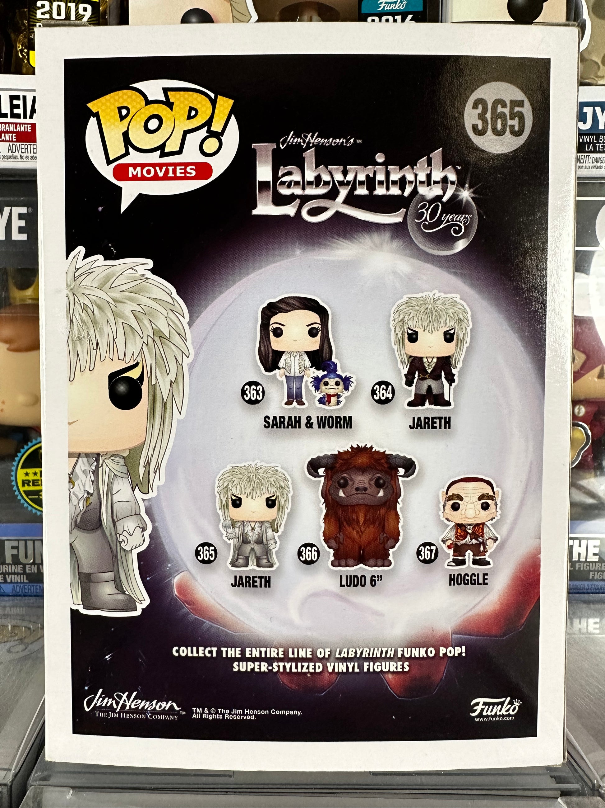 Jareth funko outlet pop