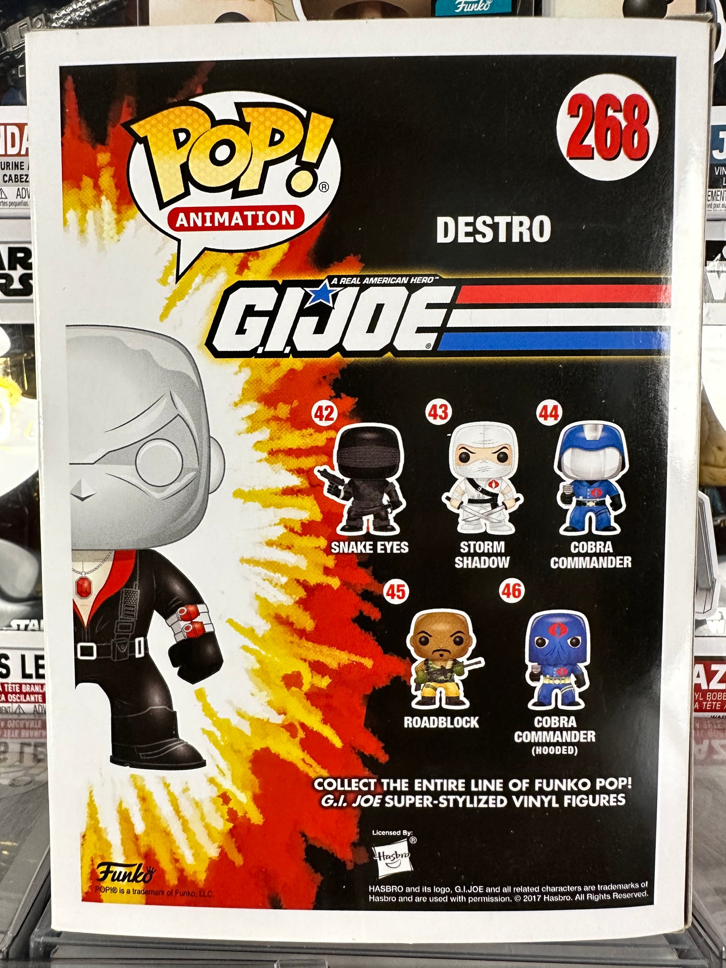 G.I. Joe - Destro (Chrome) (268) (2017 Fall Convention Exclusive) Vaulted