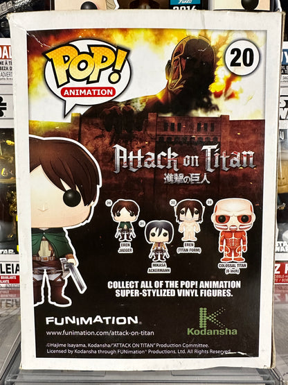 Attack on Titan - Eren Jaeger (Black & White) (20) Vaulted