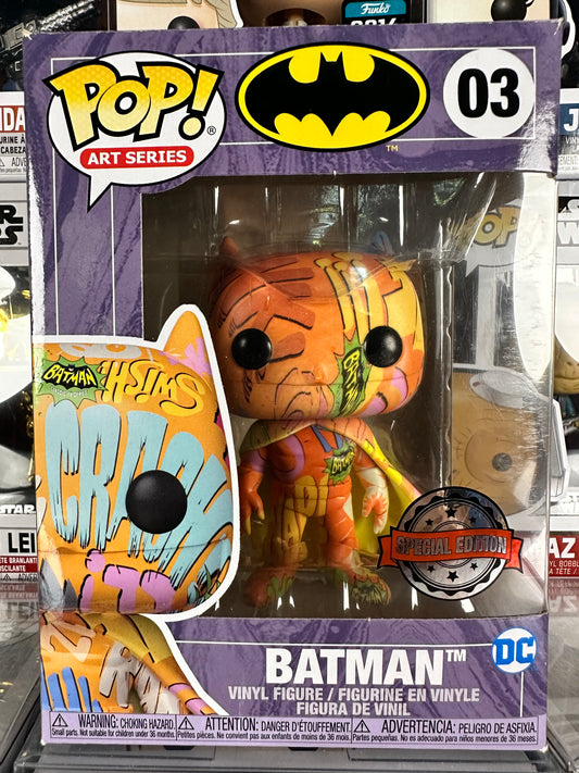 DC Batman -Batman (Orange and Yellow) (Art Series) (03) Vaulted