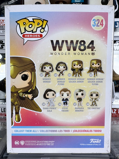 DC Wonder Woman 84 - Mujer Maravilla (Armadura Dorada Volando) (Metálico) (324)