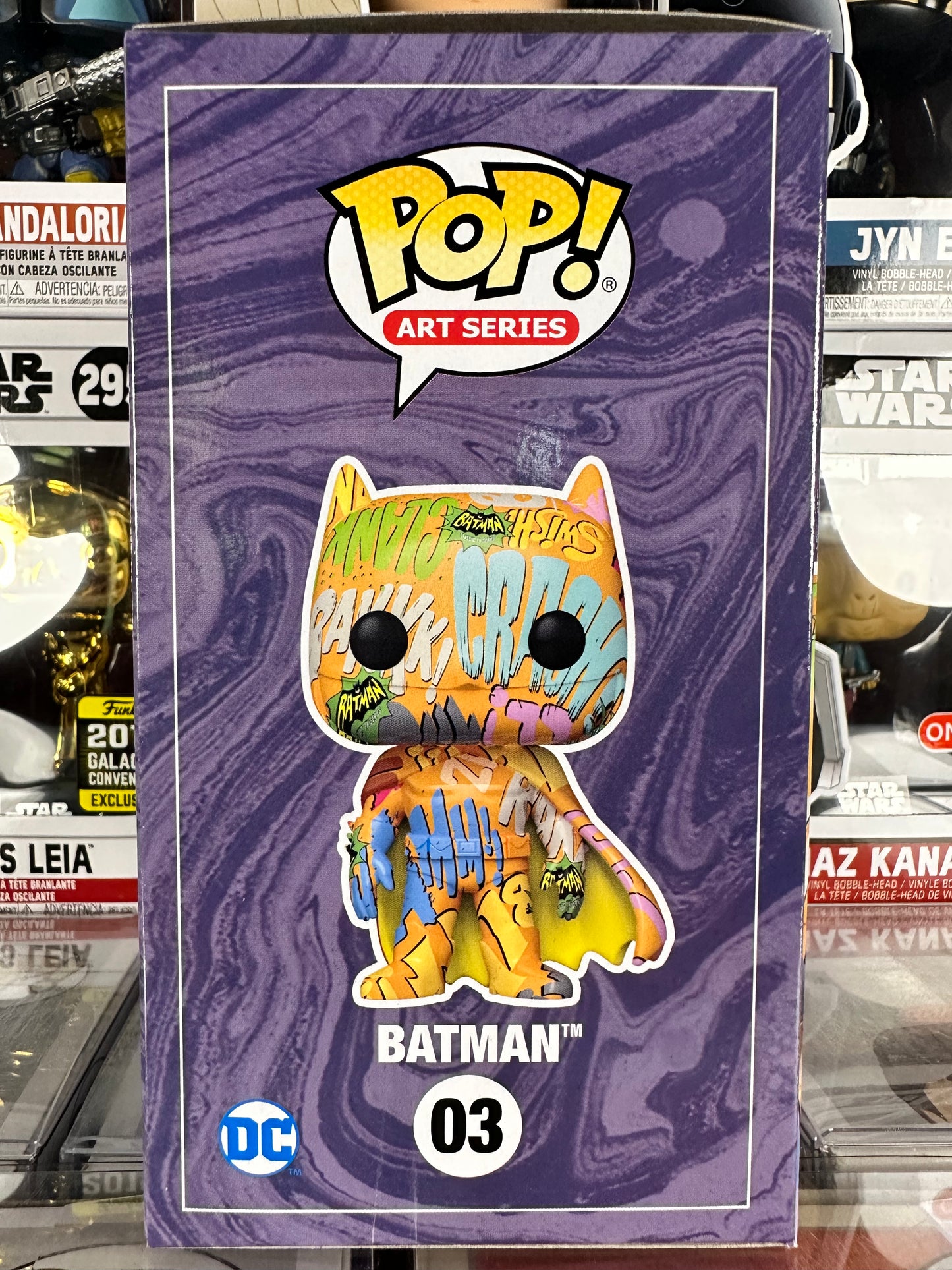 DC Batman -Batman (Orange and Yellow) (Art Series) (03) Vaulted