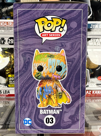 DC Batman -Batman (Orange and Yellow) (Art Series) (03) Vaulted