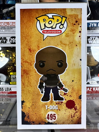 The Walking Dead - T-Dog (495) (2017 Summer Convention Exclusive) SIGNED BY IRONE SINGLETON Vaulted