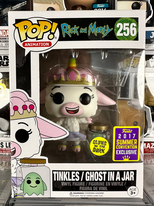 Rick y Morty - Tinkles / Ghost in a Jar (Brilla en la oscuridad) (256) (Exclusivo de la Convención de Verano de 2017) Bóveda