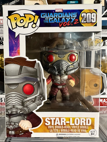 Marvel Guardianes de la Galaxia Vol. 2 - Star Lord (con Aero Rig) (209) Saltado