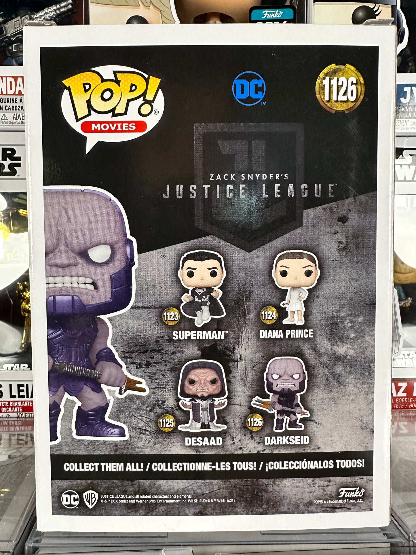 Liga de la Justicia de DC Jack Snyder - Darkseid (1126)