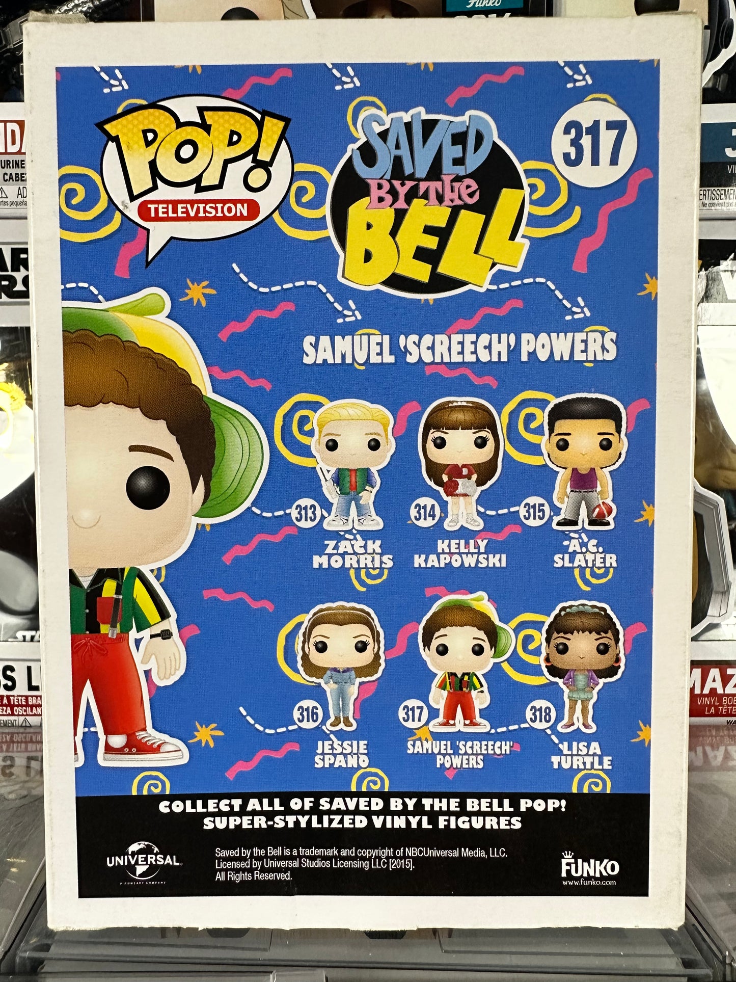 Salvados por la campana - Samuel "Screech" Powers (317) abovedado