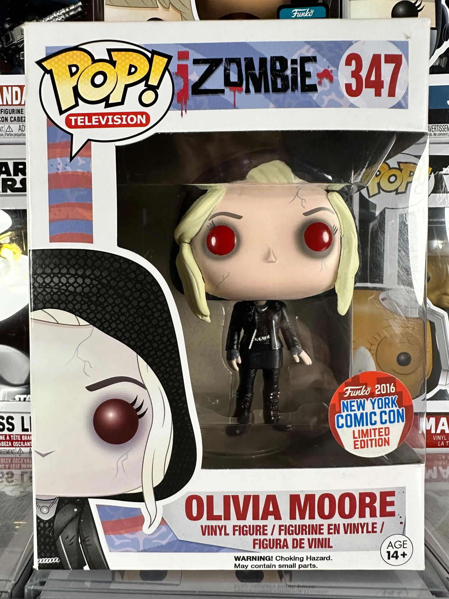iZombie Olivia Moore Zombie Mode 347 2016 NYCC Vaulted Popsession