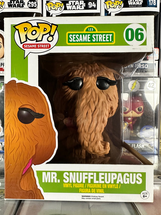 Pop Barrio Sésamo - 6" - Mr. Snuffleupagus (06) Bóveda