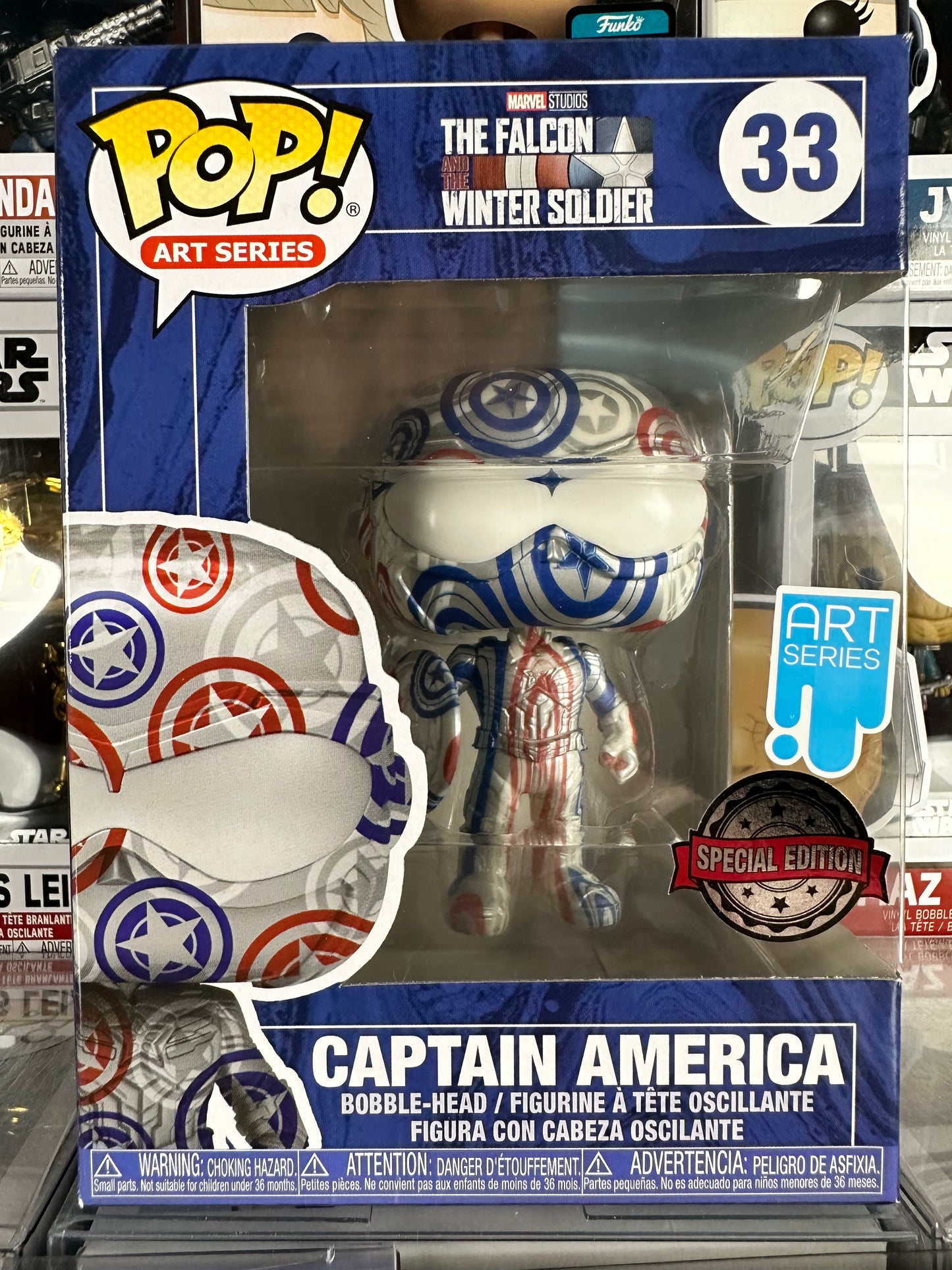 Marvel El Halcón y el Soldado de Invierno - Capitán América (Serie de Arte) (33)
