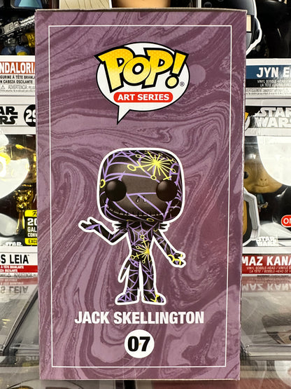 Disney - Jack Skellington (Negro) (Serie de arte) (07)