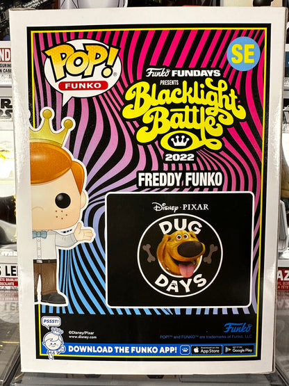 Funko Fundays Blacklight Battle 2022 - Freddy Funko as Russell (SE) 4000 PCs LIMITED EDITION