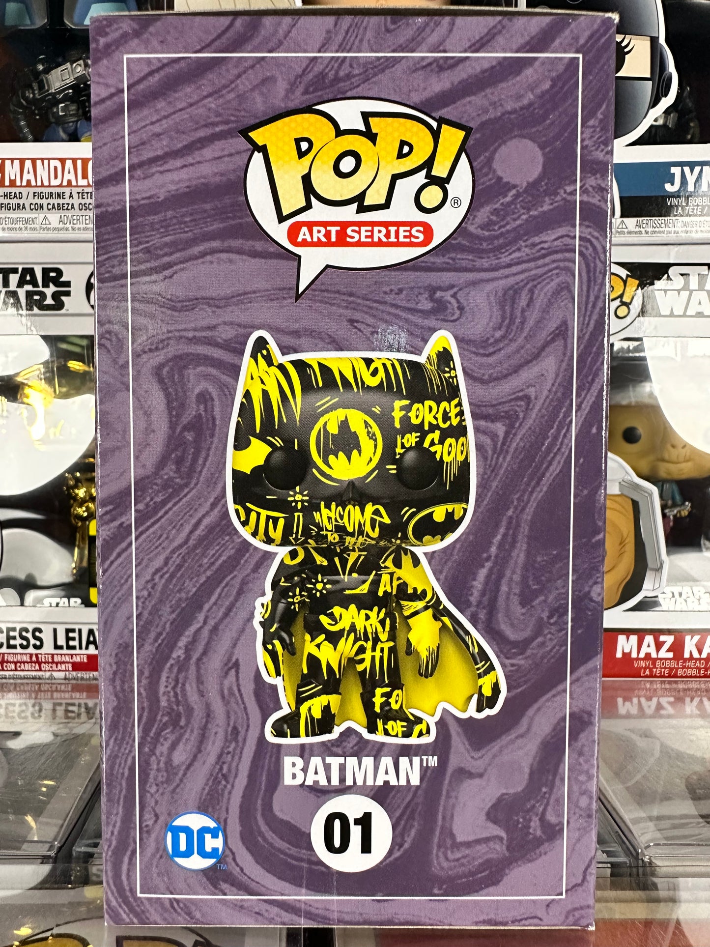 DC Batman -Batman (Black and Yellow) (Art Series) (01)