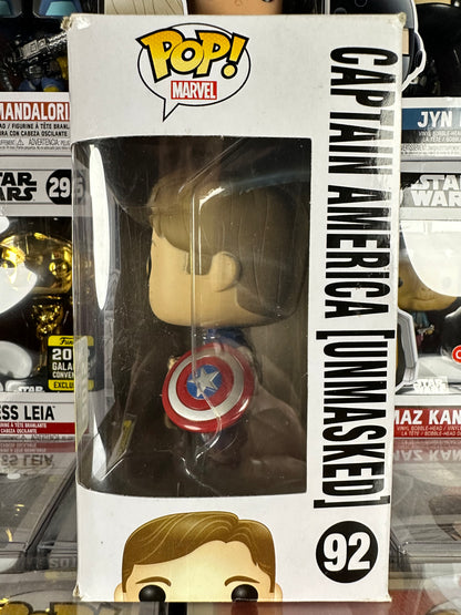 Marvel Avengers Age of Ultron - Capitán América (Desenmascarado) (92) (Convención de verano de 2015) Bóveda
