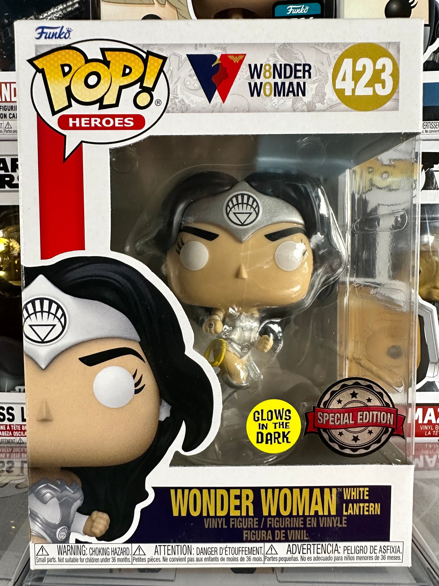 DC Wonder Woman - Wonder Woman White Lantern (Glow in the Dark) (423)