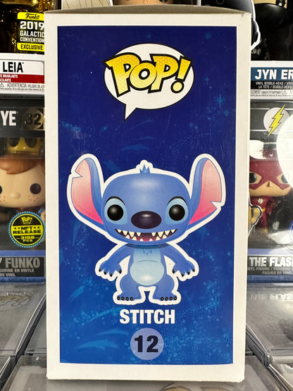 Disney - Stitch (Flocked) (12) GRIAL abovedado