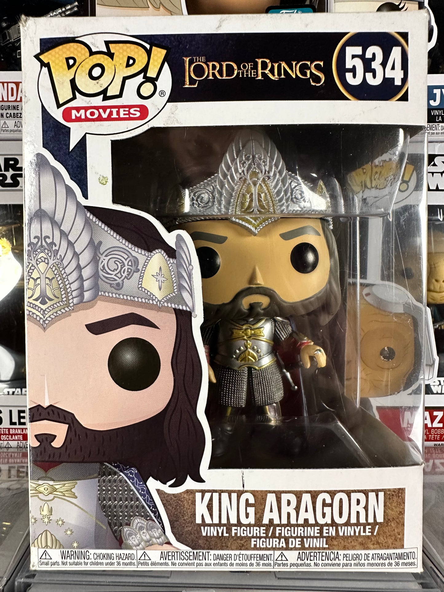 The Lord of the Rings - King Aragorn (534) Vaulted