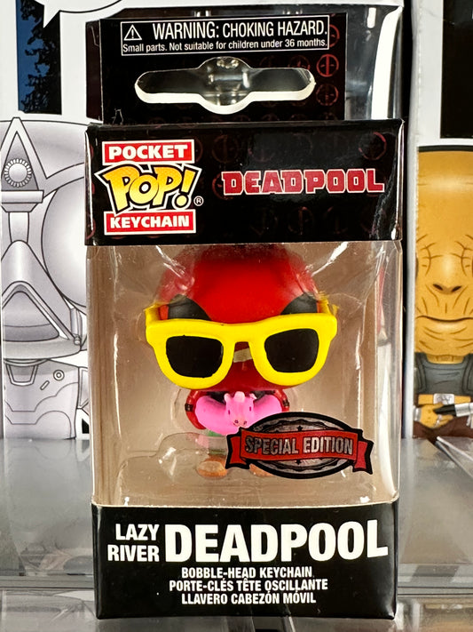 Deadpool - Lazy River Deadpool Pocket Pop! Keychain