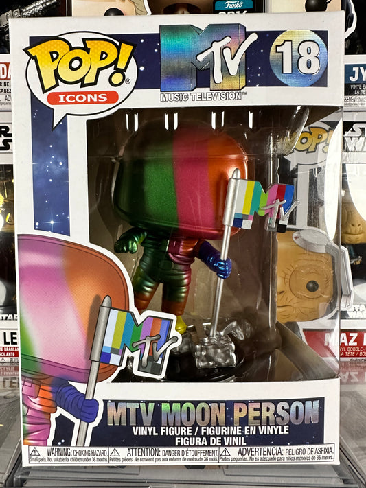 Pop Icons - MTV Moon Person (Rainbow) (Metallic) (18)