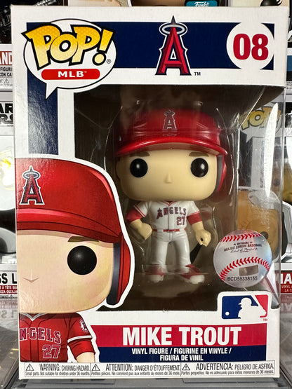 MLB - Mike Trout (camiseta blanca) (08)