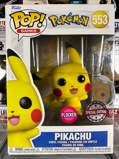 Pokémon - Pikachu (Flocado) (Agitando) (553)