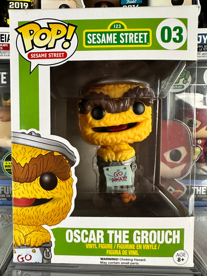 Pop Sesame Street - Oscar the Grouch (Orange) (03) Vaulted