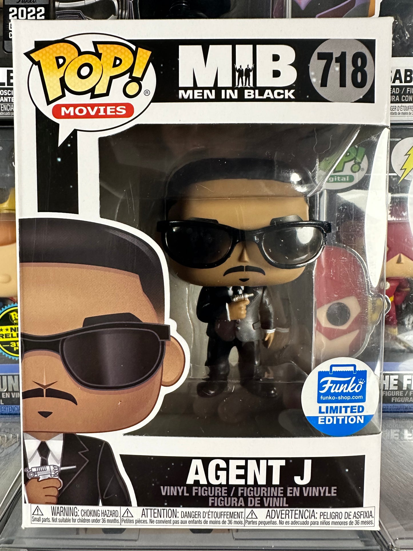Men in Black - Agent J (718) Funko Shop Exclusive Vaulted
